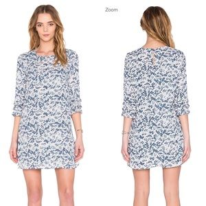 BCBGeneration Shift Dress in Blue Lagoon Combo, M